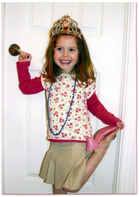 2009_Jenna dressed up as princess