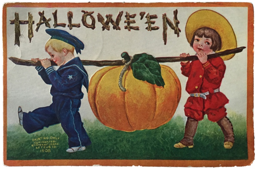 pumpkinpostcard1908